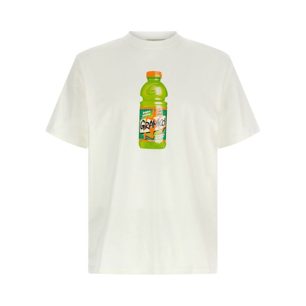 Gramicci White Cotton Men's T-Shirt